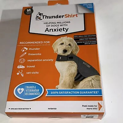 Thundershirt Dog Anxiety Treatment HGM-T01 MED. Heather Gray UPC: 854880001165 • $9.99
