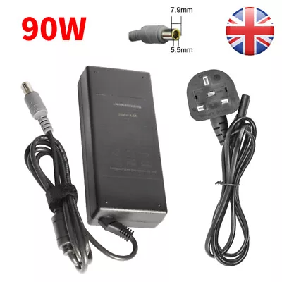 90W Power Adapter Charger For IBM Lenovo Thinkpad T400s T410s T410i T430 T530 • £10.49