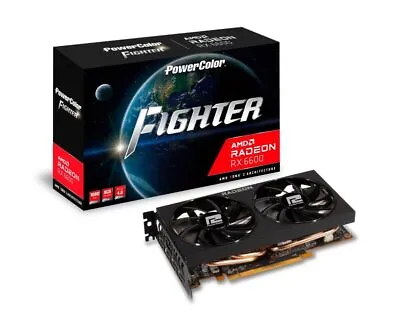 £202.97 • Buy PowerColor RX 6600 Graphics Card Radeon 8GB Fighter