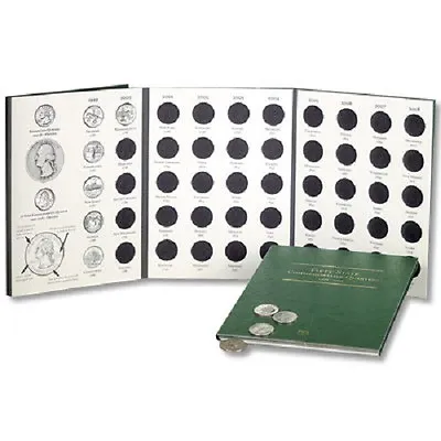 Littleton Coin Folder LCF3 Statehood Quarters 1999-2008  Book / Album  25 Cent • $4.90