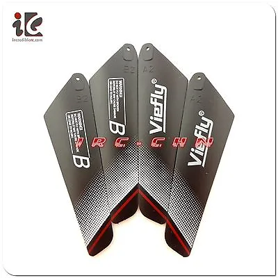 1set Main Blades For Viefly Nexus V789 Rc Helicopter Spare Parts V789-02 • $5.99