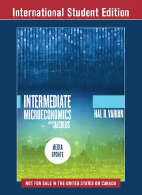 Hal R. Varian Intermediate Microeconomics With Calculus: A Modern Ap (Paperback) • £94.36