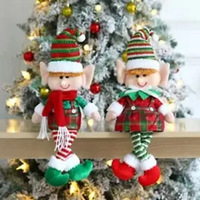 $23.58 • Buy Christmas Ornament Tree House Decoration Party Supply Green Red Hanging Indoor