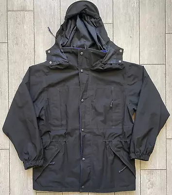 REI Gore-Tex Waterproof Paclite Jacket Mens M Gorpcore Black Shell Rain Coat • $40