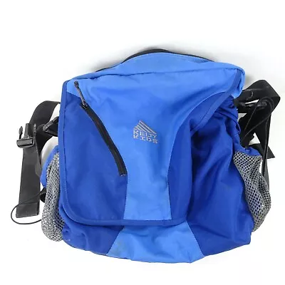 Kelty Kids Diaper Bag Messenger Bag Backpack Hiking Blue Multiple Pockets  • $14.99