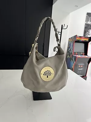 Mulberry Daria Hobo Slouchy Bag - Grey Leather Shoulder / Authentic • £155