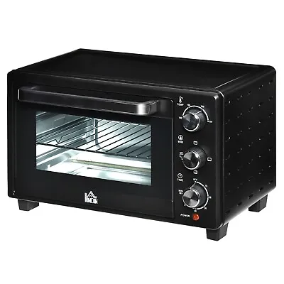 Mini Oven 21L Countertop Electric Grill With Adjustable Temp Timer 1400W • £56.04