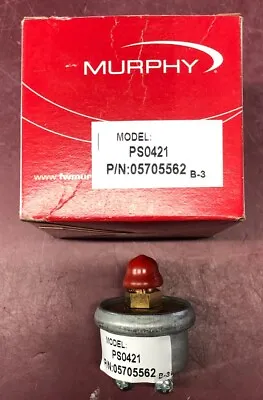 Genuine Murphy Pressure Switch - 05705562 - Ps0421 • $34.99