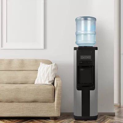 E-Macht Electric Water Cooler Top Loading Hot Cold Dispenser Safety Lock Home • $129.99