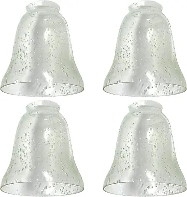 Dysmio Ceiling Fan Light Covers Ceiling Fan Globes Replacement Glass Light Fix • $53.99