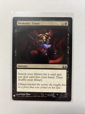$50 • Buy MTG Demonic Tutor Mystery Booster - Duel Decks Anthology, Divine Vs. Demonic...