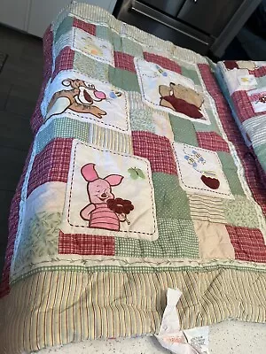 Disney Classic Winnie The Pooh 2 Piece Crib Set • $48