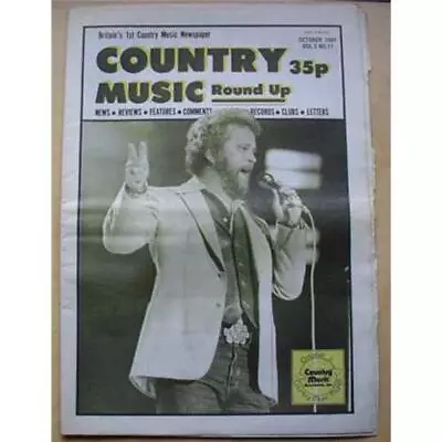 Various Country Country Music Round Up Magazine Oct 1981 With Load's Of Country  • £8