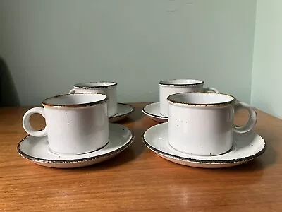 4 X Vintage Midwinter Stonehenge Tea Cup And Saucer Creation Retro 70s • £10