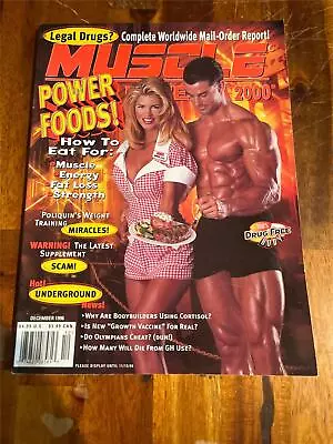 MUSCLE MEDIA Bodybuilding Magazine BILL DAVEY & PAGE LANGTON 12-96 • $16.99