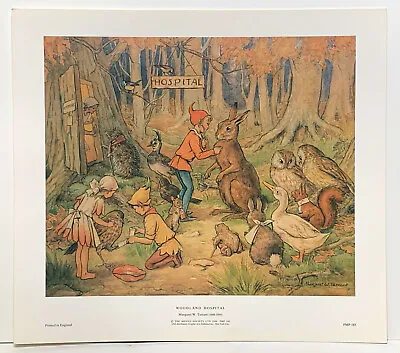 £20 • Buy Woodland Hospital Water Colour Print By Margaret W. Tarrant Reproduction Print