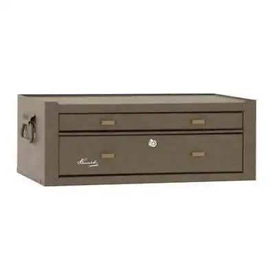 Kennedy Mc22b 21-5/8 W Intermediate Chest 2 Drawers Brown 9-5/8 D X 7-7/8 H • $299.99