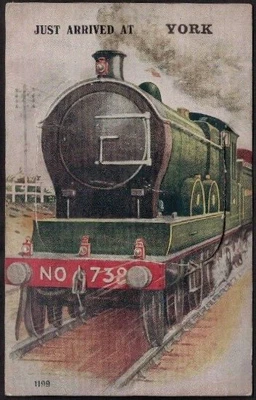 £3.20 • Buy Postcard, Steam, Train, Novelty Pullout, York, North Yorkshire.
