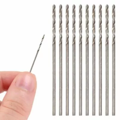 10pc HSS Twist Drill Bit Sets Choose From 1mm1.5mm2mm Or 2.5mm In Packs Of Ten • £2.15