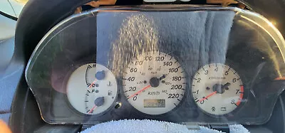 Speedometer Instrument Cluster 2002/2003 Mazda Protege 5 M/T - 198486KM Silver • $125