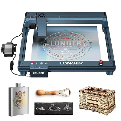 LONGER B1 20W Laser Engraving Machine Automatic Air Assisted Engraving Machine • $639.99
