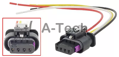 4 Wire Mass Air Flow SENSOR Connector For Audi A4 Volkswagen BMW 1998-2016 • $19.99