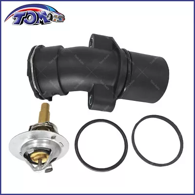 Engine Coolant Thermostat W/ Housing & Seal For Mercedes-Benz C230 1.8L • $19.94