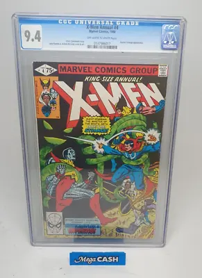 X-Men - Volume 1 #4 Annual November 1980 - Marvel Comics - CGC GRADE NM 9.4 • $79