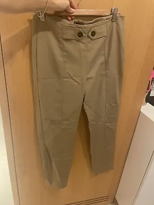 $30 • Buy Mango Beige Pants Size 38