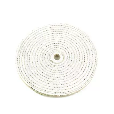 8” Spiral Sewn Sisal Buffing Wheel Aggressive Cut Scratch Remover - 5/8  Arbor • $21.99