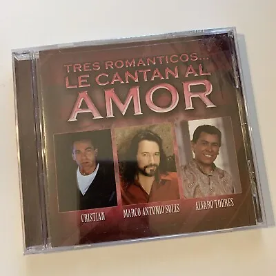Marco Antonio Solis CD Alvaro Torres Cristian Castro Romanticos Cantan Amor New • $14.99