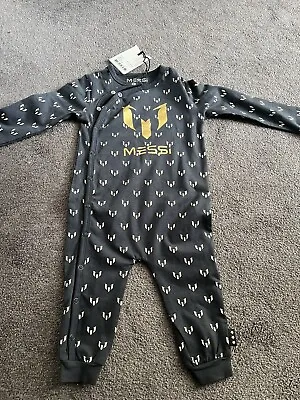 Messi 9 Month All In One Baby Suit Size 74/80 Blue New • $17.41