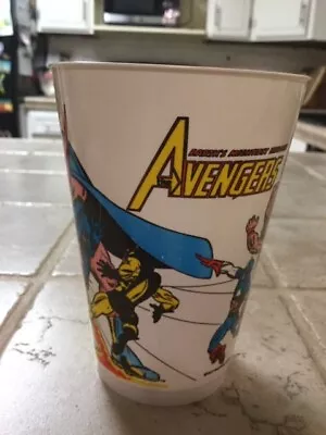 The Avengers Marvel 1977 Slurpee Cup 7-Eleven 7-11 Excellent Condition • $19.99