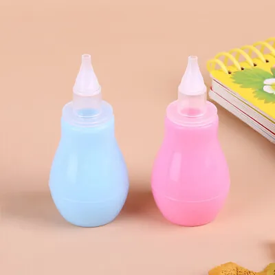  2 Pcs Hand Pump Suction Cleaner Nose Aspirator Mucus Removal Baby Dropshipping • £6.53