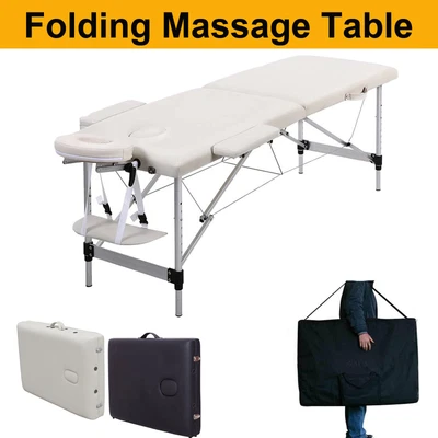 £116.95 • Buy Massage Table Bed Portable Beauty Couch Professional Folding Lightweight Salon
