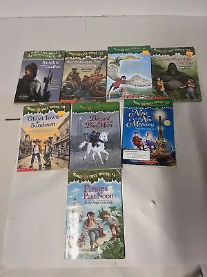 Lot Of 8 Magic Tree House Books Mary Pope Osborne • $12