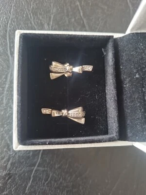 $25 • Buy PANDORA Bow Earrings