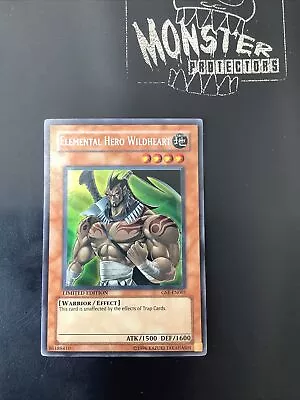 £5.99 • Buy Yugioh Elemental Hero Wildheart Secret Super Rare Gse-en001 Limited Ed Played