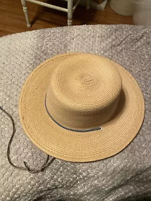 Vintage Paris Hatters San Antonio Tx Panama Straw Hat  Travel Hat • $25.99