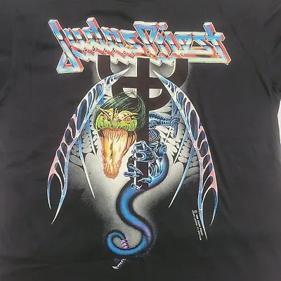 Vintage Judas Priest Painkiller Concert Tour Mens Shirt Medium USA Made Tee 90s • $250