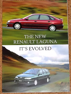 1998 RENAULT LAGUNA Sales Brochure - Brand New Old Stock! - BTCC Sport Exec RXE • £4.99