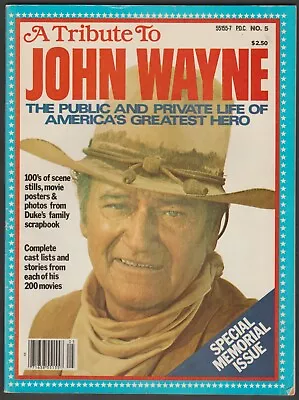 $12.95 • Buy John Wayne Memorabilia ( 2 ) Tribute Magazines And 1 Publicity Still McQ