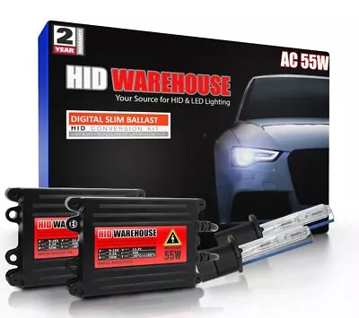 HID-Warehouse AC 55W H1 HID Xenon Kit - 4300K 5000K 6000K 8000K 10000K • $44.99