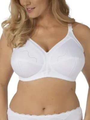 Triumph Doreen Bra Cotton Rich Unwired Bras Non Padded Full Cup Firm Lingerie • £31.95