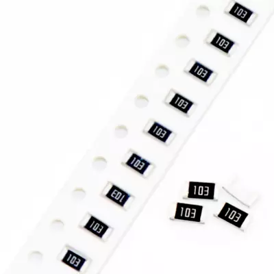 100pcs SMD Chip Resistor 1206 3.2*1.6mm 1/4W 0.25W 1K 10K 100K 220K 330K~10M Ohm • $1.95