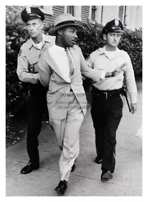 Martin Luther King Jr. Being Arrested In Public 5x7 Photograph Reprint • $8.49