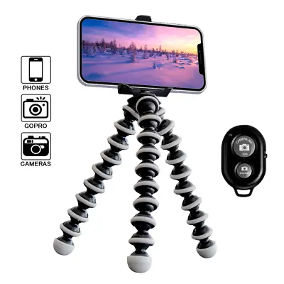 $5.45 • Buy Large Flexible Tripod Stand Gorillapod For IPhone Camera Digital DV Canon Nikon