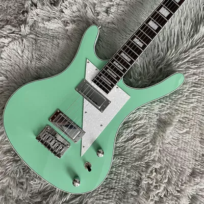 MI-5 Surf Green 6 Strings Electric Guitar Maple Neck Mini Pickups Body Bound • $250.88