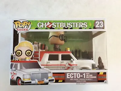 GHOSTBUSTERS - Jillian Holtzman With Ecto-1 Pop! Ride Vinyl Figure (Funko) #NEW • £34.09