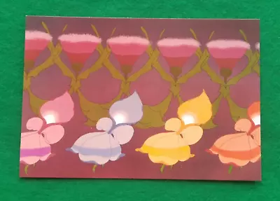 RARE! Vintage Walt Disney's  FANTASIA  Dancing Flowers Post Card MINT (6x4) • $4.50